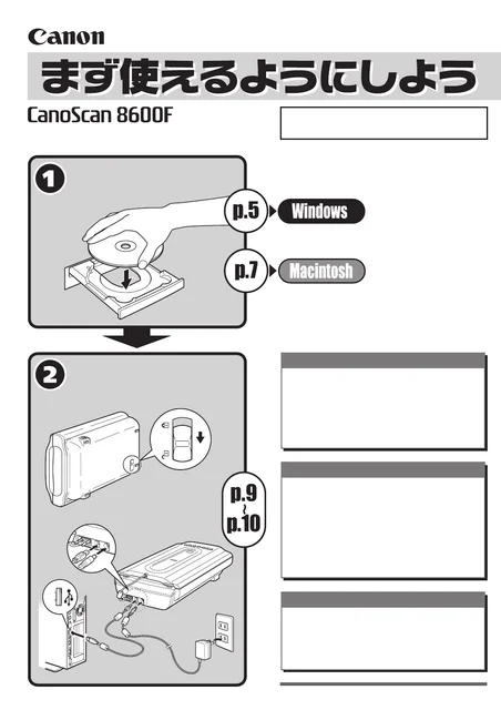 canon キヤノン CanoScan 8600F
